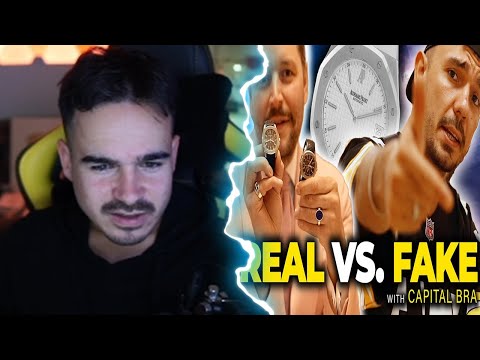 REAKTION auf REAL OR FAKE ❓🤔 mit Capital Bra