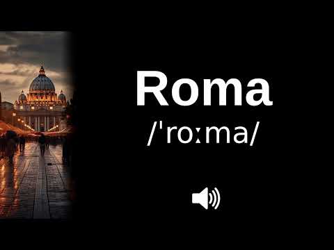 🇮🇹 How to pronounce Roma (CORRECTLY!)