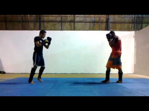 Muay Thai -Guerreiros Thai- Santa Maria -RS Cléber Vs Fábiano !