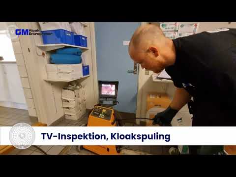 TV Inspektion og  Kloakspuling - GM Kloak & Entreprenør