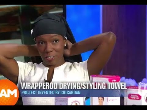 The Wrapperoo Drying & Styling Towel!
