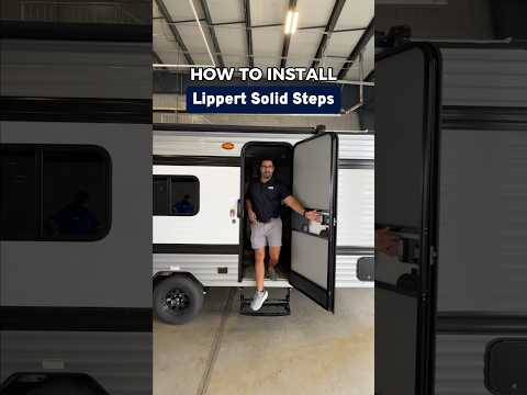 Upgrade Your RV Steps #howto #rvtips #rvupgrades #lippert #rvlife #rvlifestyle