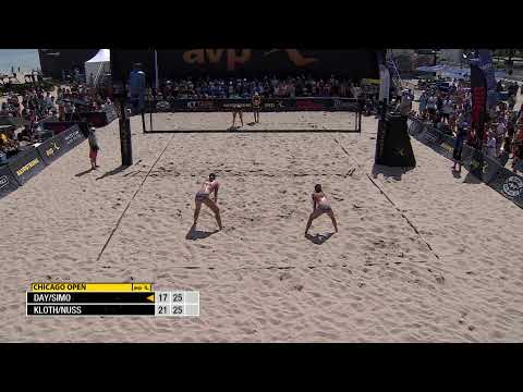 AVP Chicago Open | Kloth/Nuss vs. Day/Simo | Court 1 | Gold Series