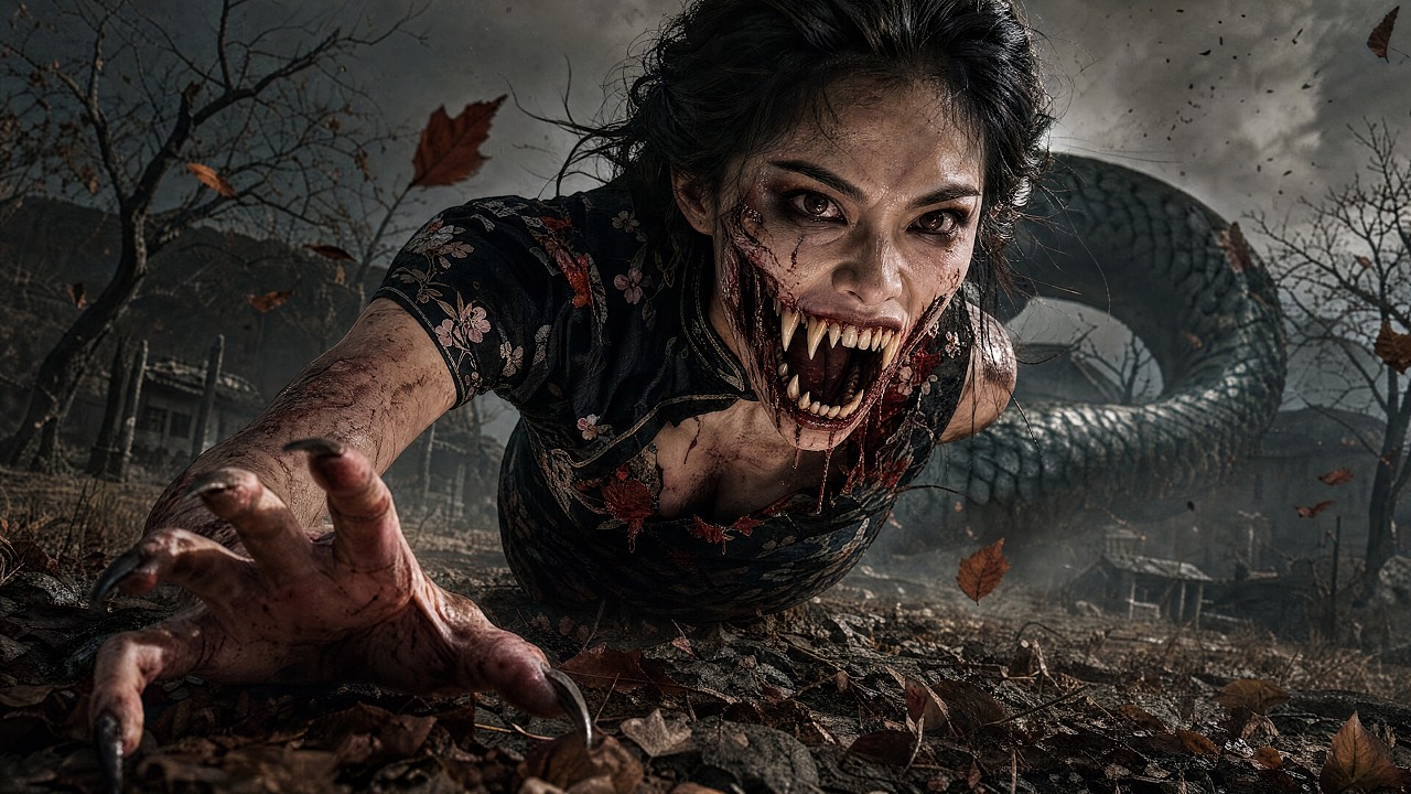 【2026 Newest Movie】Terrifying Mutant Snake Woman 🐉 Devours Jungle Trespassers Alive 😱