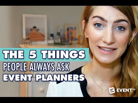 The 5 Things People Always Ask Event Planners Video