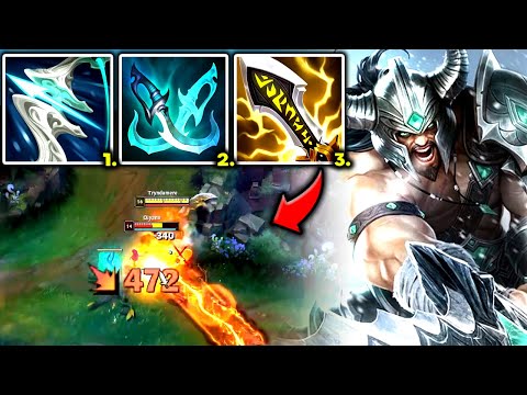 TRYNDAMERE TOP IS A EXCELLENT 1V9 BEAST! (AMAZING CHAMP) - S13 Tryndamere TOP Gameplay Guide
