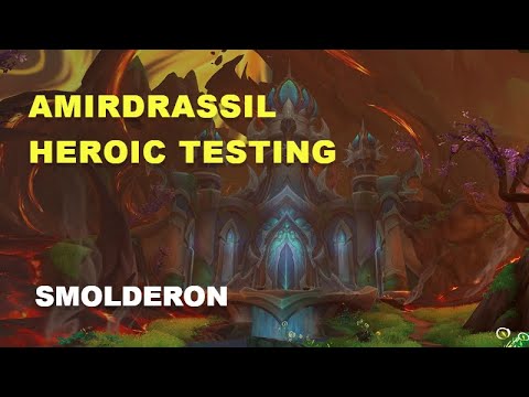 Heroic Smolderon Raid Testing | 10.2 Amirdrassil | Devastation POV