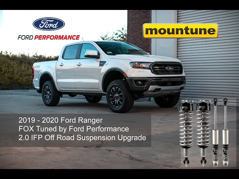 Ford Ranger FOX Tuned by Ford Performance Suspension Upgrade Installation at Mountune
