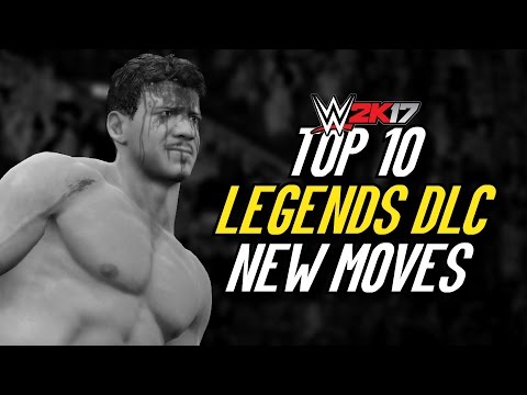WWE 2K17 - Top 10 Legends DLC New Moves!