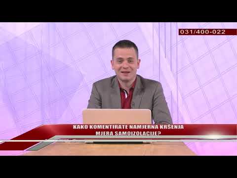 TV REPLIKA 08.04.2020. - KAKO KOMENTIRATE NAMJERNA KRŠENJA MJERA SAMOIZOLACIJE?