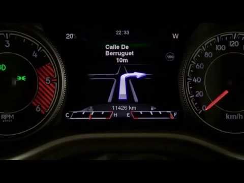 Jeep Cherokee. Modelo 2014. Cuadro de instrumentos con nivel de equipamiento Limited