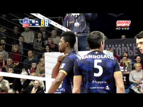 Belogorie Belgorod (RUS) X Paris Volley (FRA) - Liga dos Campeões de Vôlei Masculino 2014/15