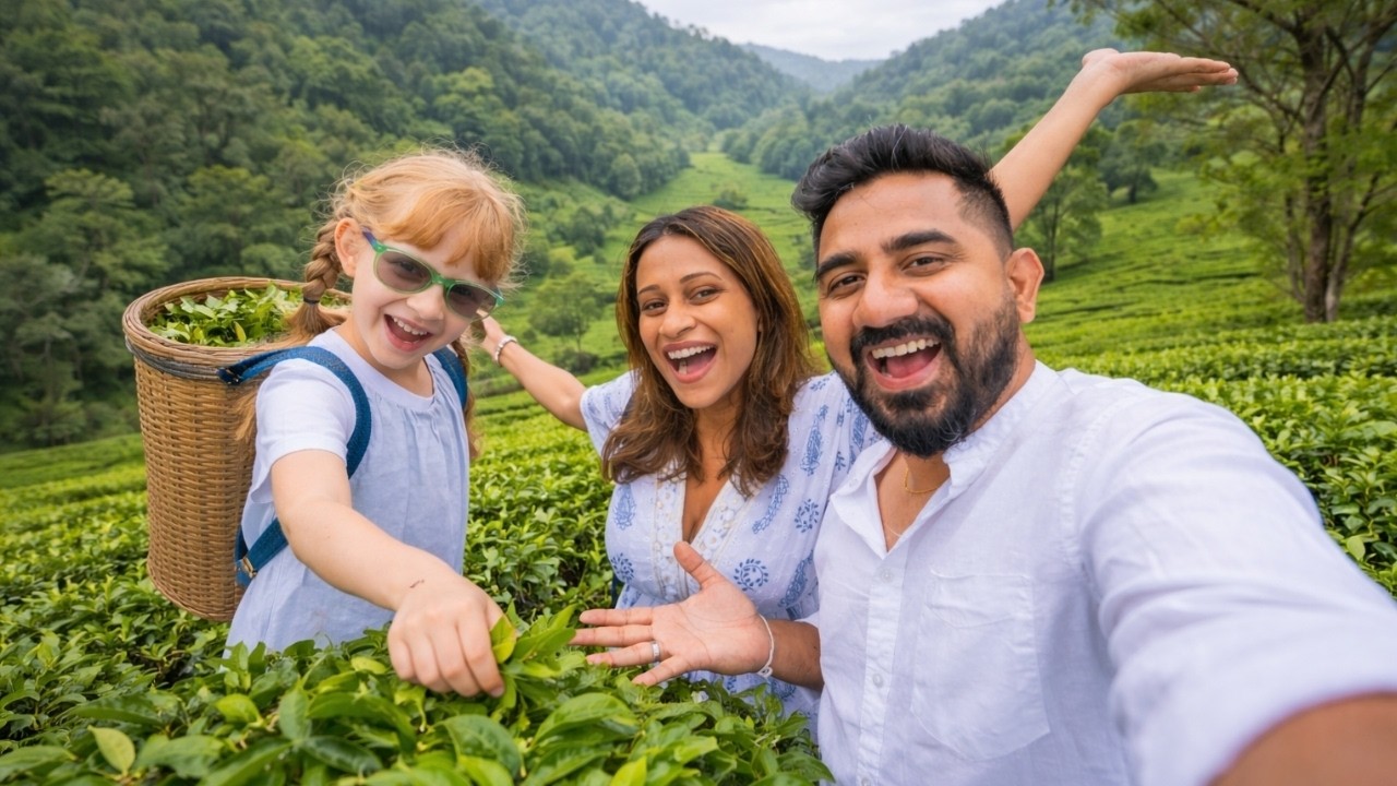 3 Days in Simpson’s Forest Kandy | Tea Plucking, Hidden Waterfall & Luxury Bungalow