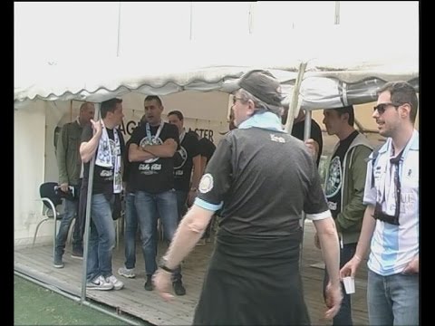 Entusiasmo fra i tifosi della Virtus Entella