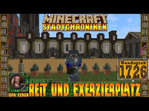 Minecraft Stadtchroniken [#1726] Reit und Exerzierplatz [HD+ Deutsch]