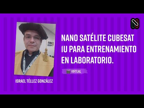 Nano satélite CubeSat 1U para entrenamiento en laboratorio.