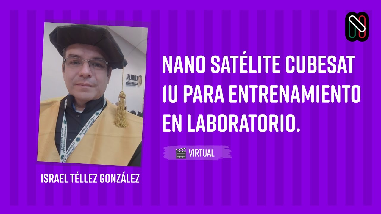 Nano satélite CubeSat 1U para entrenamiento en laboratorio.