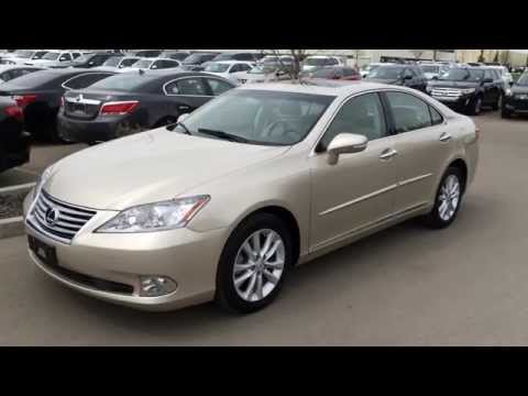 Lexus Certified Pre Owned Gold on Parchment 2011 ES 350 Review - Sherwood Park, AB