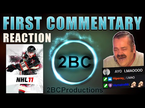 Superbman Reacts to FIRST NHL 11 Commentary - 2BC Reacts