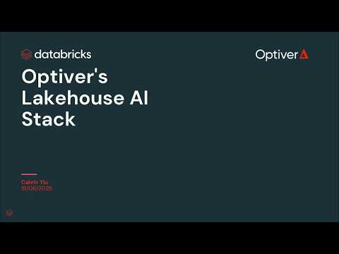 Watch: Building MCP servers for agentic access to the Databricks lakehouse