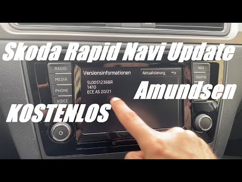 Skoda Rapid Navi Update - Amundsen - Download for free