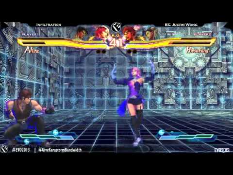 EVO2013: SFxT Pools - Infiltration  vs EG Justin Wong