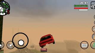 GTA San Andreas Flying cars..