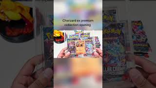 charizard ex premium collection opening #pokemon