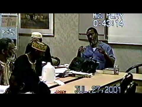 8th Annual Sacred Law Summer Conference sixth Day meeting  With Moreh Elesha and Other Leaders. pt.2