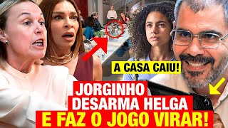 TRÊS GRAÇAS: QUINTA 05/02 Helga tenta algo contra Joeli MAS JORGINHO É MAIS RÁPIDO Arminda se da mal