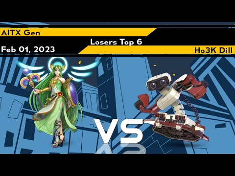 Xeno278 - Gen (Palutena) Vs Dill (ROB) - SSBU Ultimate Tournament