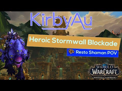 Heroic Stormwall Blockade 401 Resto Shaman Raid Lead GM PoV