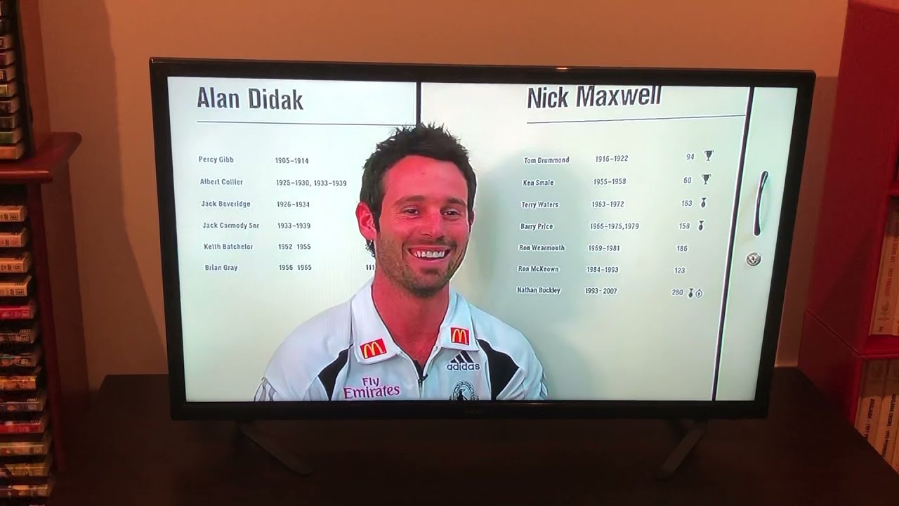 DVD Opening AFL Alan Didak A Celebration 2009 DVD