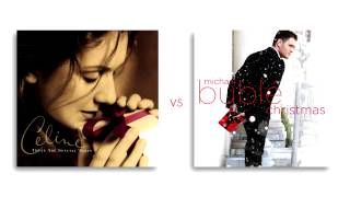 Michael Buble feat. Celine Dion - The Christmas Song (mashup)