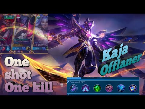 Kaja gameplay| one-shot one kill |Solo rank |Mythic |DRX Guru