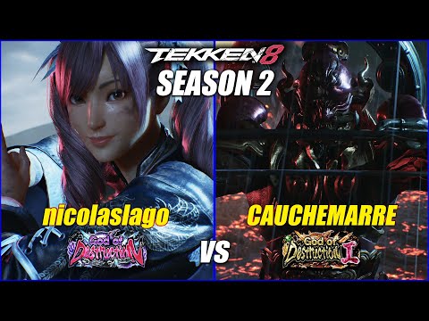 TEKKEN 8 • Xiaoyu (nicolaslago) vs Yoshimitsu (CAUCHEMARRE) • Gameplay [SEASON 2] Online Rank Match