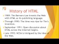 History of HTML HTML HTML5 Tutorials part2 - TutorialsHacks OK History of HTML HTML HTML5 Tutorials part2 - TutorialsHacks OK