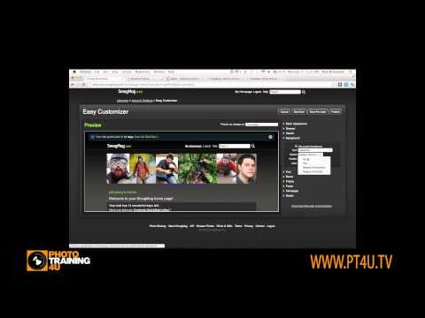 SmugMug Webinar Series - Easy Customizer Part Two