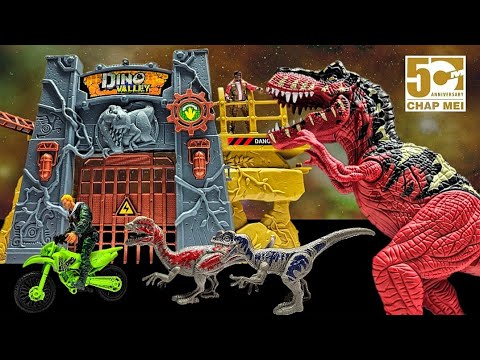Chap Mei Dino Valley Tyrannosaurus rex Dino Barricade Breakout Review!!!