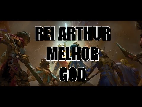 SMITE BRASIL PS4 - Rei Arthur Solo - Conquista Casual: Pouca roubalheira hoje...