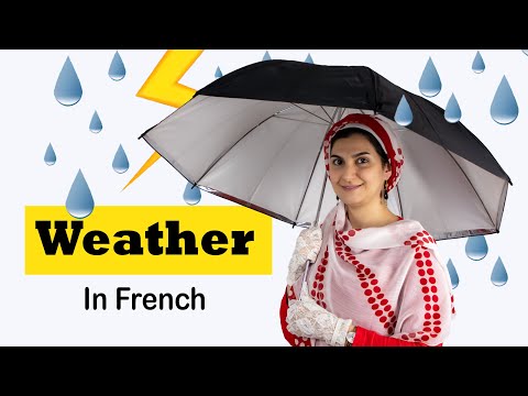 3 WEATHER expression models!! (Basic French / Lesson 16)