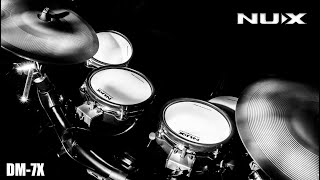 Video thumbnail for NUX DM-7X Digital Drum Set Quick Test by Jimmy Lin - JL Music Studio -