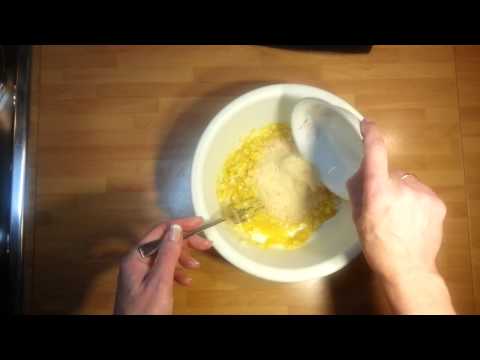 Hackbraten mit Feta kochen - Hackbraten mit Käsefüllung