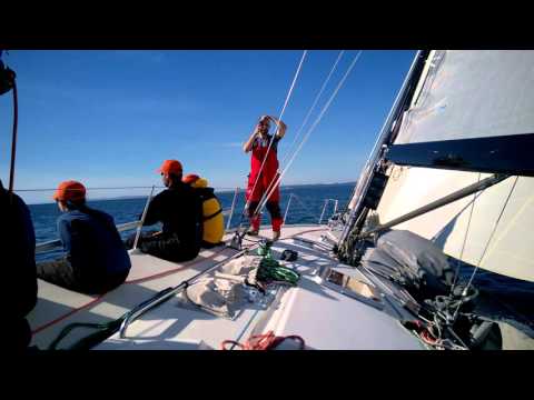 2016 Smith Island race - Code 0 reaching aboard J-145 "Double Take"