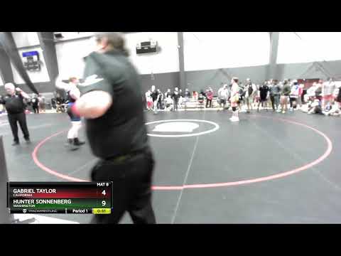 195 Lbs Champ. Round 1 - Gabriel Taylor, California Vs Hunter Sonnenberg, Washington Eb57