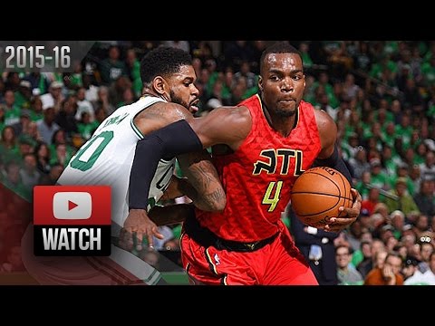 Paul Millsap Full Highlights at Celtics 2016 Playoffs R1G4 - 45 Pts, 13 Reb, 4 Blks
