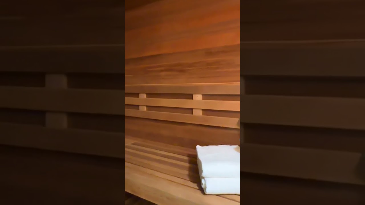 Seriously a sauna and steam room....in a Craftsman???