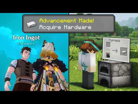 Can I Get Every MINECRAFT Advancement within Genshin Impact?