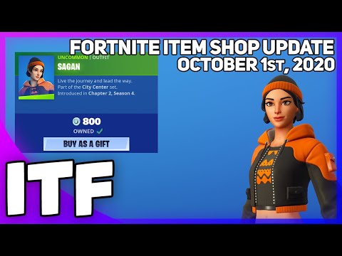 Fortnite Item Shop *NEW* SAGAN SET! [October 1st, 2020] (Fortnite Battle Royale)
