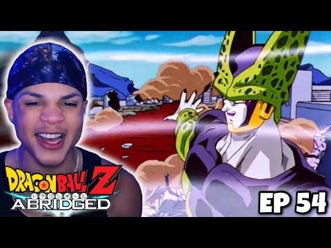 NON DRAGON BALL FAN REACTS TO DBZ ABRIDGED EPISODE 54!!
